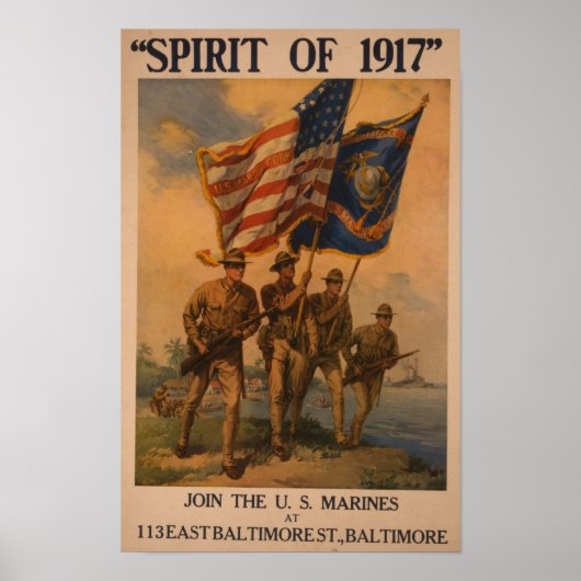 1917年の精神 ポスター (正面)