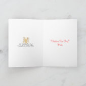 1917年の"妖精"クリスマスツリー挨拶を絵を描きます シーズンカード (内部)