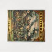 1917年ゲチスバーグの合戦楽譜プリント タペストリー (正面(横))