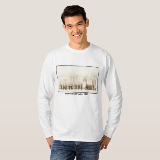 1917年サフラゴリスト14人 Tシャツ (正面フル)