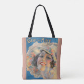 1917年マイニングシート音楽カバーの少女 トートバッグ (裏面)