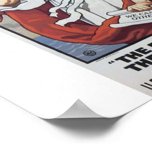 1917年頃の旧海軍採用ポスター ポスター (角)