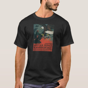 1917年頃軍隊の航空業務 Tシャツ