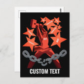 1917年10月はがき ポストカード (正面/裏面)