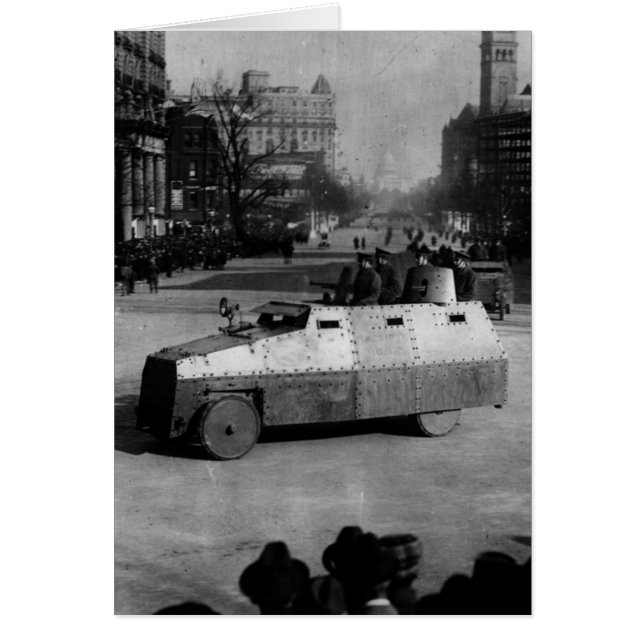 1917年3月27日：装甲車両隊 (正面)