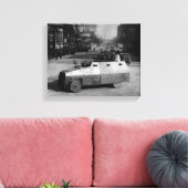 1917年3月27日：装甲車両隊 キャンバスプリント (インサイチュ (リビング))