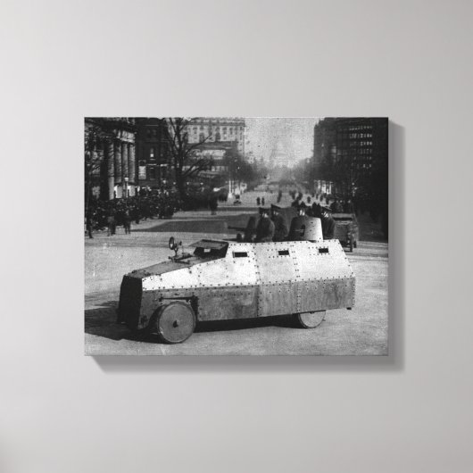 1917年3月27日：装甲車両隊 キャンバスプリント (正面)