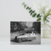 1917年3月27日：装甲車両隊 ポストカード (スタンド正面)