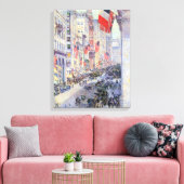 1917年5月34通りからHasssamによってAvenueを上る キャンバスプリント (インサイチュ (リビング))