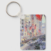 1917年5月34通りからHasssamによってAvenueを上る キーホルダー (正面)