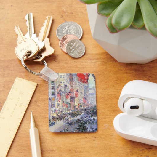 1917年5月34通りからHasssamによってAvenueを上る キーホルダー (デスク)