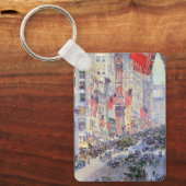 1917年5月34通りからHasssamによってAvenueを上る キーホルダー (正面)