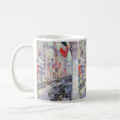 1917年5月34通りからHasssamによってAvenueを上る コーヒーマグカップ (左)