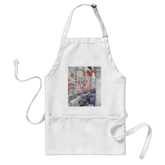 1917年5月34通りからHasssamによってAvenueを上る スタンダードエプロン (正面)