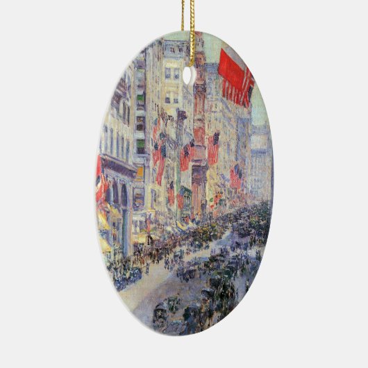 1917年5月34通りからHasssamによってAvenueを上る セラミックオーナメント (右)