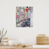 1917年5月34通りからHasssamによってAvenueを上る ポスター (キッチン)