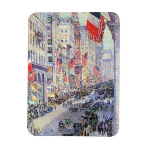 1917年5月34通りからHasssamによってAvenueを上る マグネット