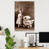 1917愛国的ナース ポスター (ホームオフィス)