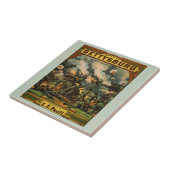 1917楽譜カバーゲティスバーグの戦い タイル (側面)