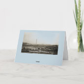 1918ワシントンDCデブリフィールドリンカーン記念物 カード (裏面)