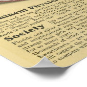 1918ヴィンテージレンジャー自転車広告アートポスター ポスター (角)