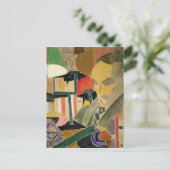 1918年のジョアン・サルバト・パパセイトの肖像 ポストカード (スタンド正面)