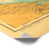 1918年エリー航海の湖の歴史的なグラフポスター ポスター (角)