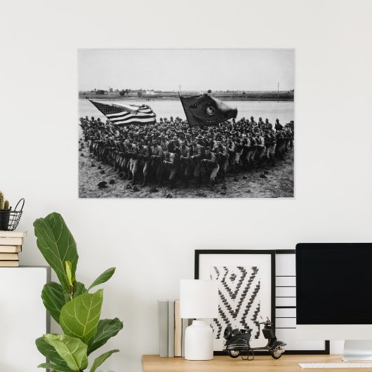 1918年州海統一された兵団と戦う最初の戦い ポスター (ホームオフィス)