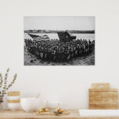 1918年州海統一された兵団と戦う最初の戦い ポスター (キッチン)