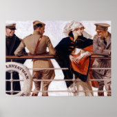 1918年J. C. Leyendecker著SS Leviathan ポスター (正面)