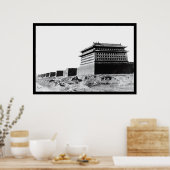 1918素晴らし年の中国の壁 ポスター (キッチン)