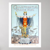 1918 California State Fair ポスター (正面)