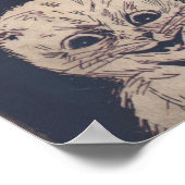 1918 THE食べ物を与え子猫シート音楽カバー ポスター (角)