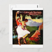 1919の穂先はコロラド州ポスターを最高にします ポストカード (正面/裏面)