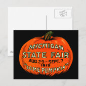 1919カボチャ！ ポストカード (正面/裏面)