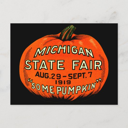 1919カボチャ！ ポストカード (正面)