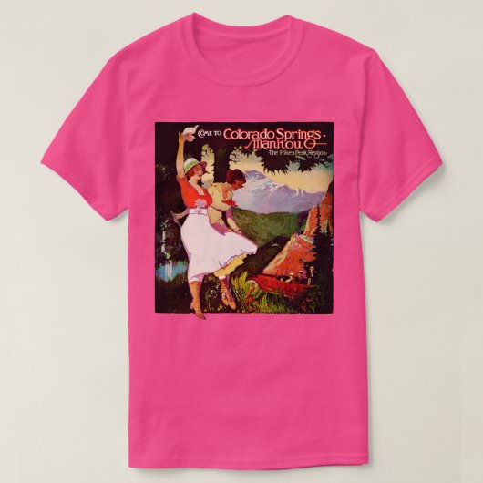 1919コロラド春 Tシャツ (デザイン正面)