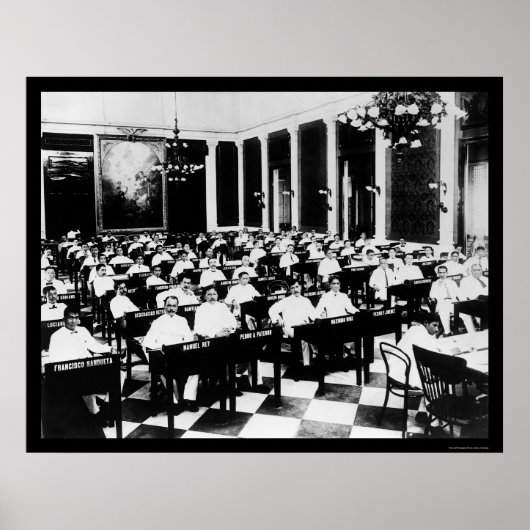 1919威厳がある年のフィリピン議会の議員 ポスター (正面)