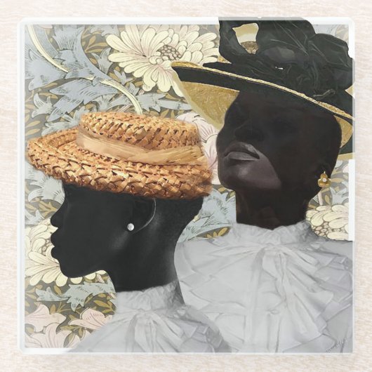 1919年の復活祭の日曜日の朝 ガラスコースター (正面)