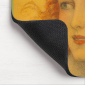 1919年の豪華な赤毛 マウスパッド (コーナー)