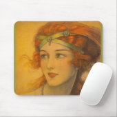 1919年の豪華な赤毛 マウスパッド (マウス)