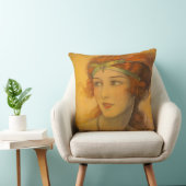 1919年ゴージャスな赤毛 クッション (椅子)