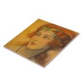 1919年ゴージャスな赤毛 タイル (側面)