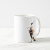 1919年女性ファッション コーヒーマグカップ (正面右)