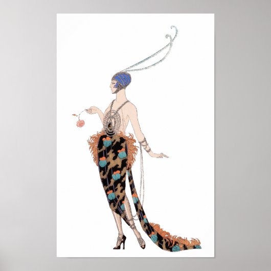 1919年女性ファッション ポスター (正面)