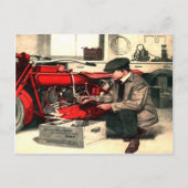 1919年発行の雑誌表紙はがき[淡い色調] ポストカード (正面)