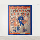 1919彼らは私たちの小さなパーシーをブリグに置いた タペストリー (正面)