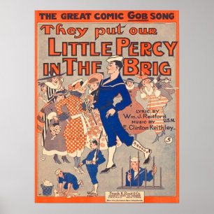 1919彼らは私たちの小さなパーシーをブリグに置いた ポスター