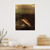 1919森林とストリーム ポスター (キッチン)