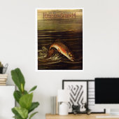 1919森林とストリーム ポスター (ホームオフィス)